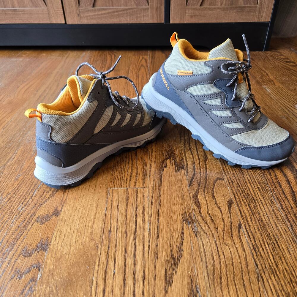 Merrell Speed Strike 2 Hiking Boots Mens Size 6 Gray/ Orange